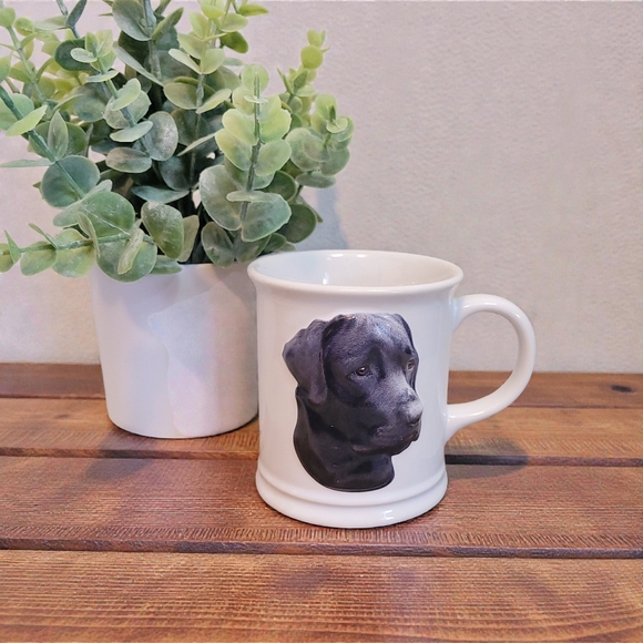 Xpres Best Friend Originals Other - Black Lab Dog 3D Vintage Coffee Mug Xpres Best Friends Originals Labrador Cup